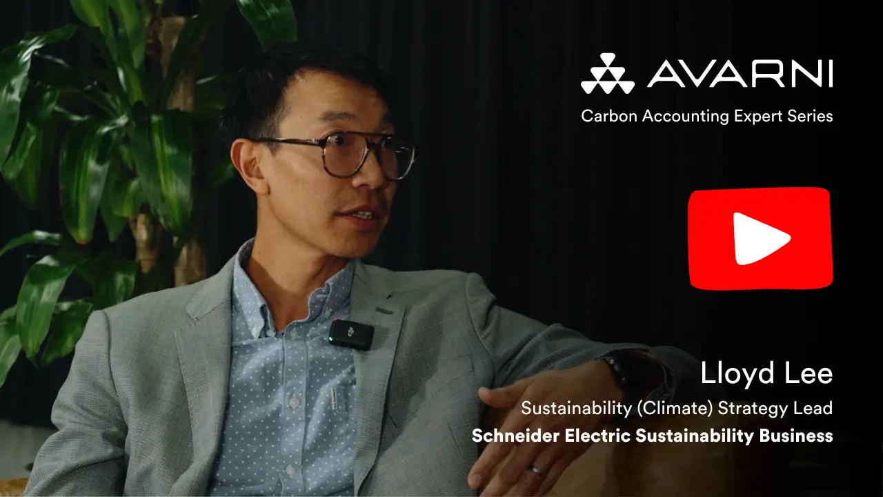 Lloyd Lee - Schneider Electric Sustainability Business
