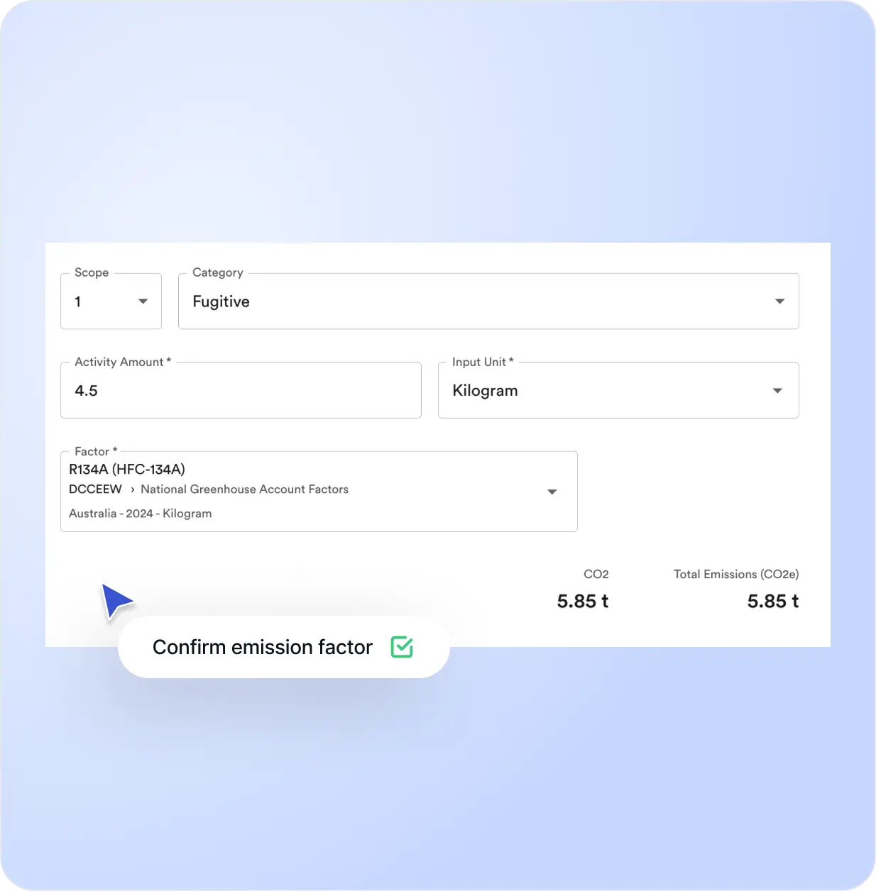 carbon emissions calculator 2