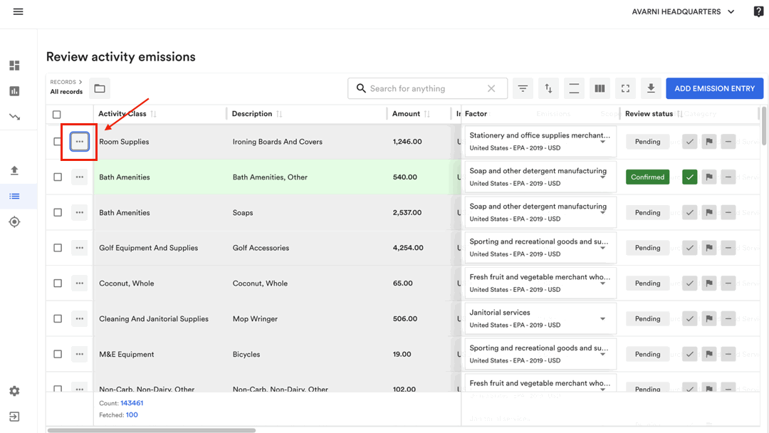 Avarni automatic audit logs