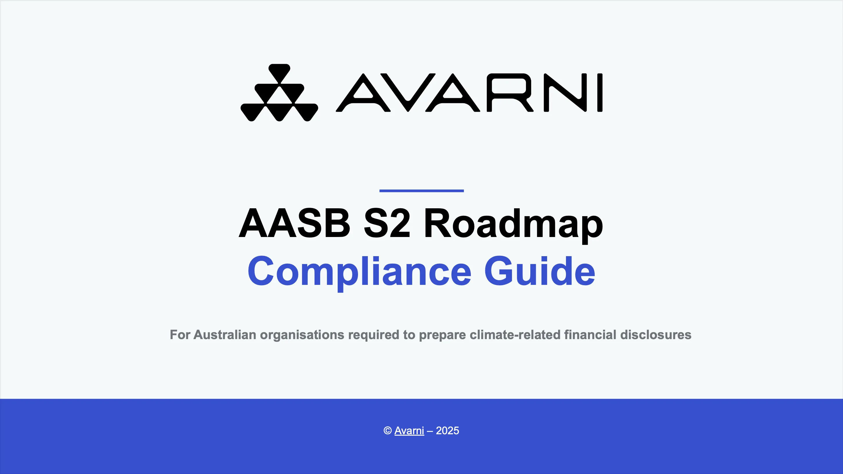 Free AASB S2 Roadmap Compliance Guide