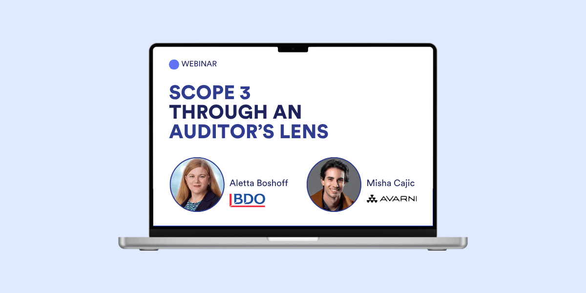 Scope 3 through an auditor's lens: lessons from real Group 1 data