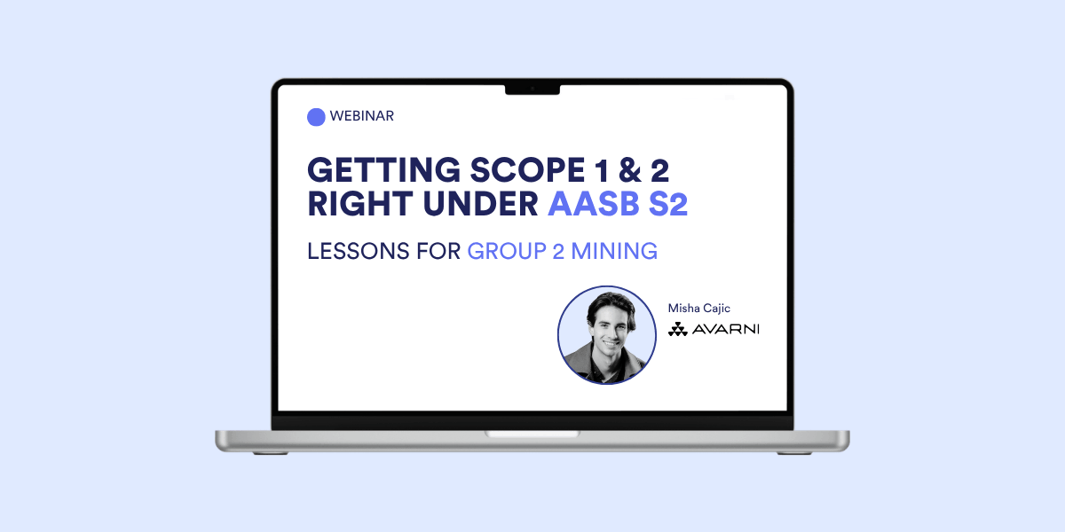 Getting Scope 1 & 2 right under AASB S2: Lessons for Group 2 mining