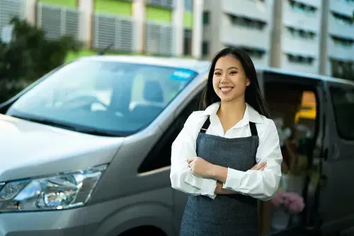 KINTO van for hire