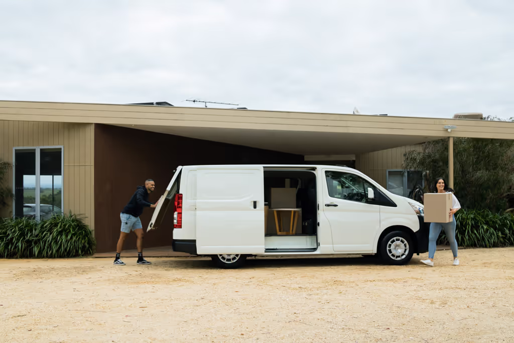 KINTO van for hire