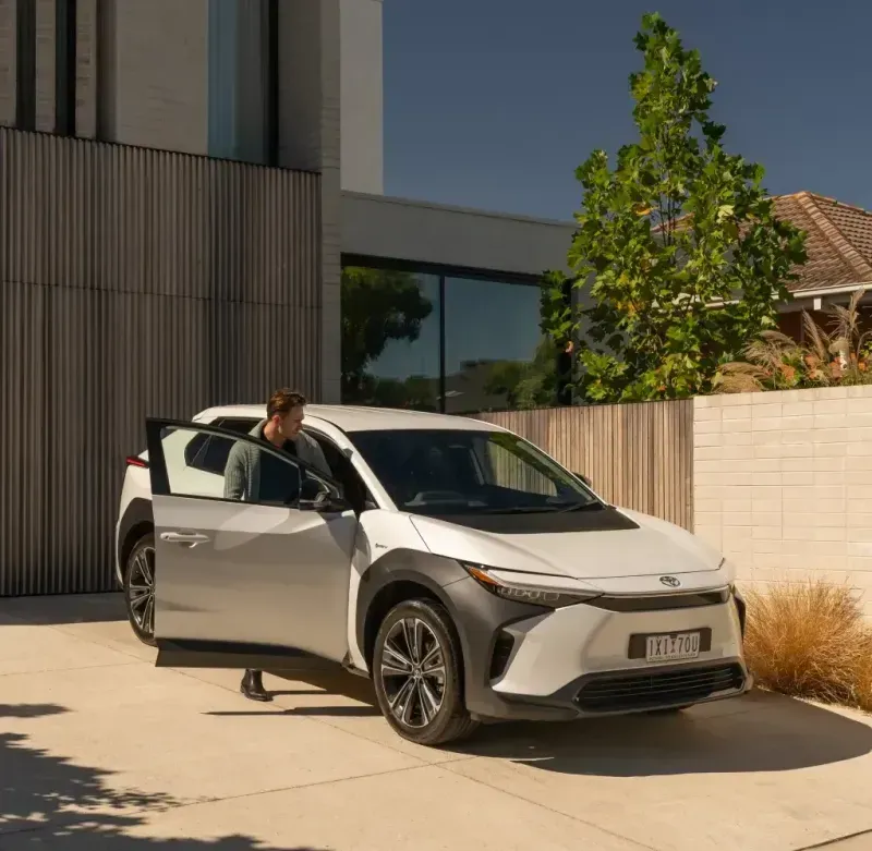 Hire The bZ4X Toyota