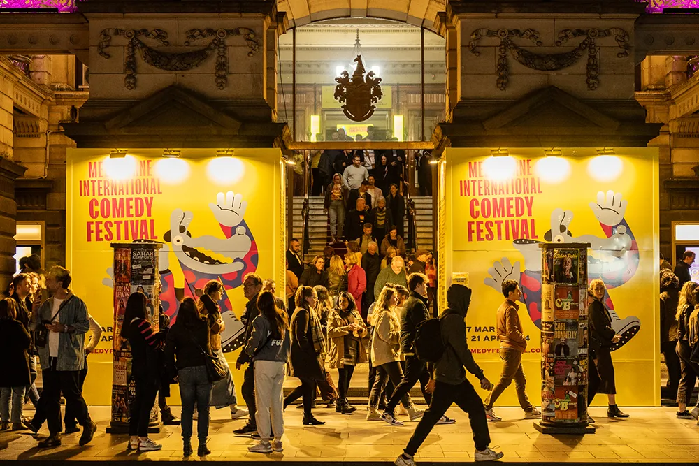 Melbourne comedy festival with KINTO car hire