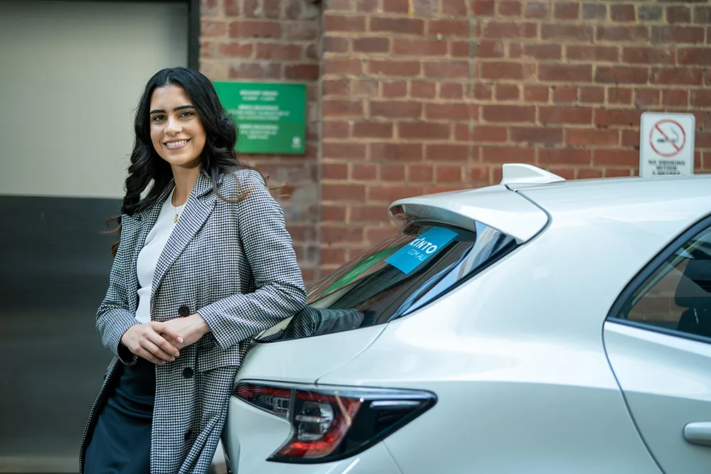 using car subscription from KINTO