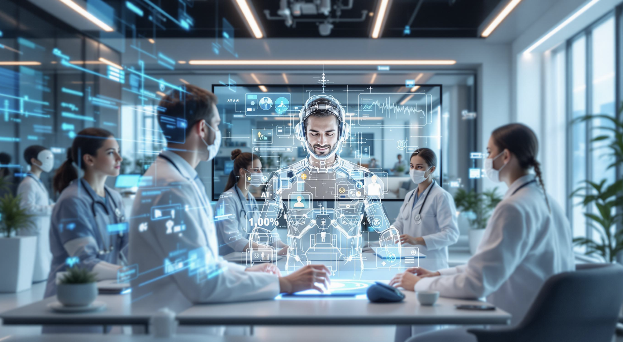 Human-AI Hybrid Teams: The Future of Healthcare Operations