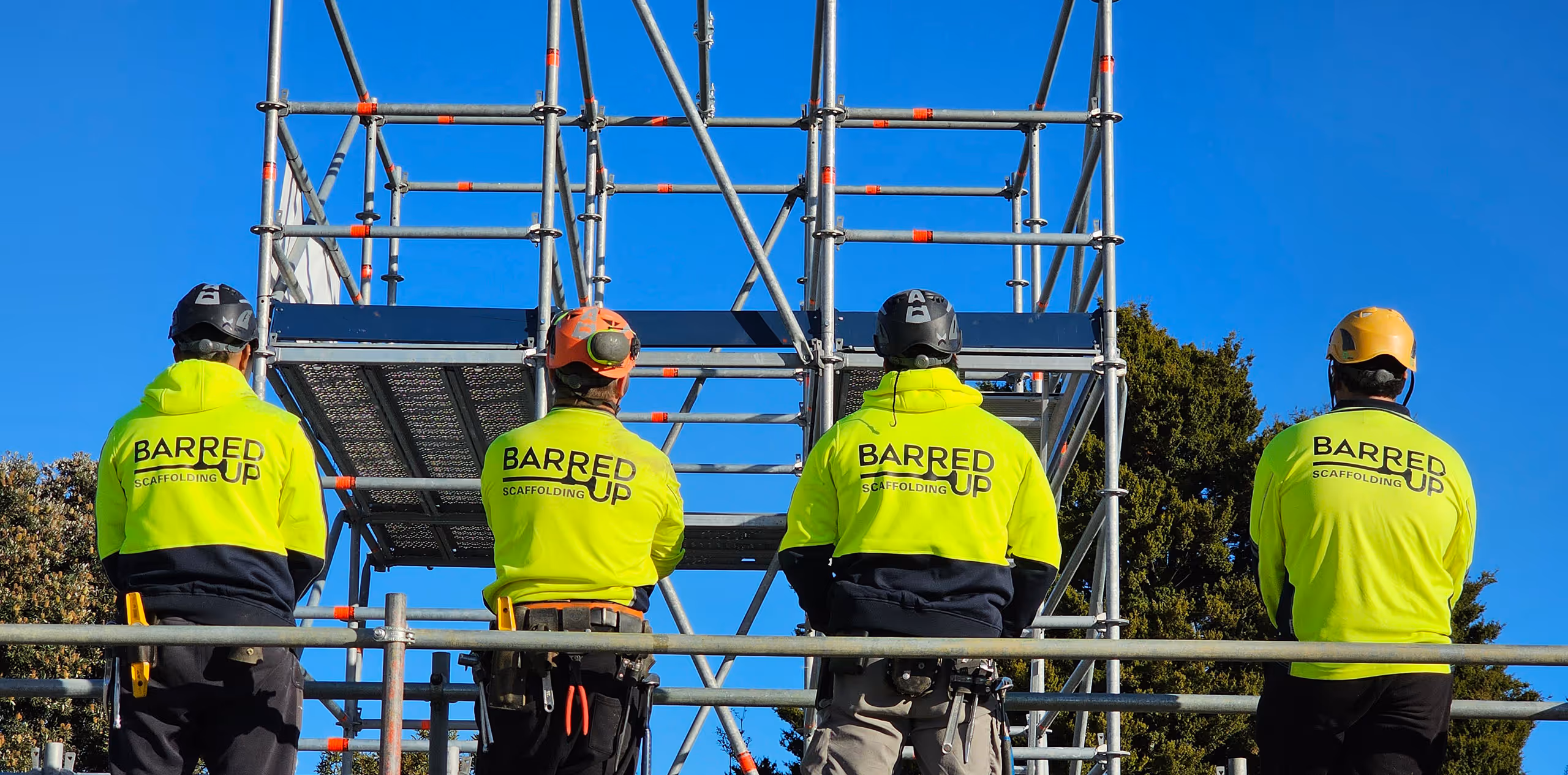 Barred Up Scaffolding in Whanganui, offering scaffolding and edge protection services
