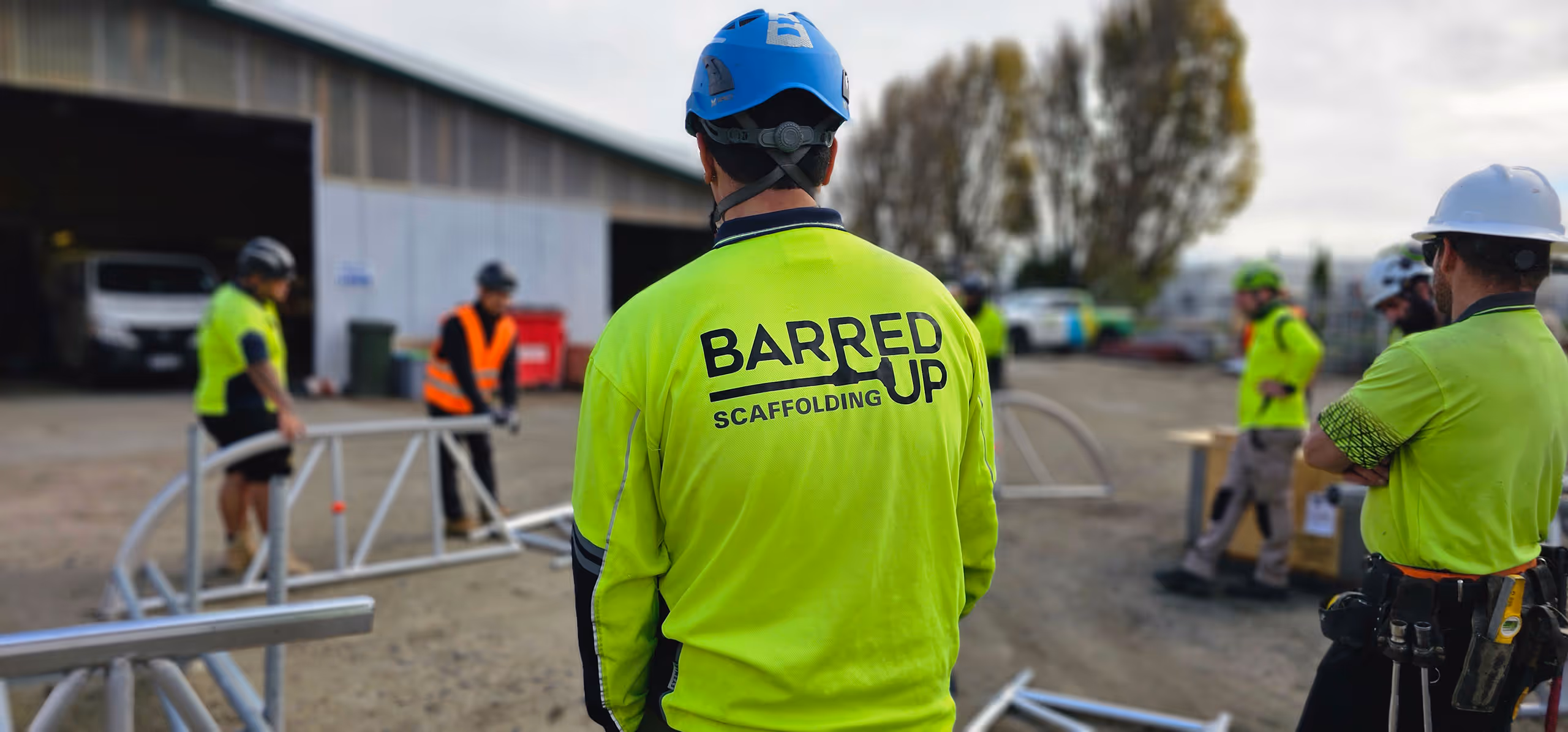 Request a scaffolding quote from Barred Up Scaffolding