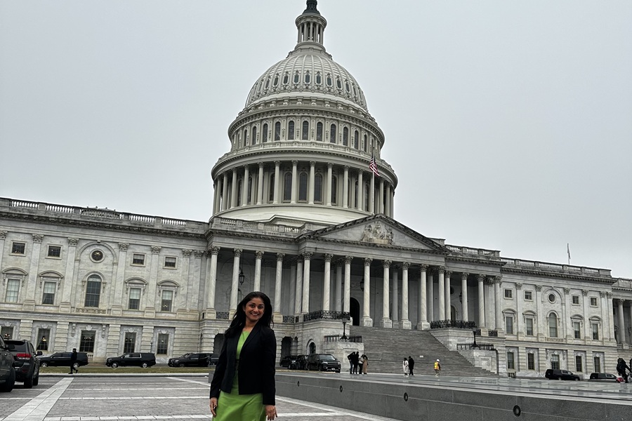 Pradnya Desh at the US Capitol