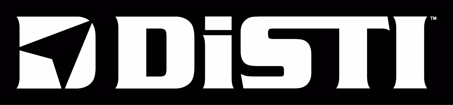 Disti - Horizontal White Logo
