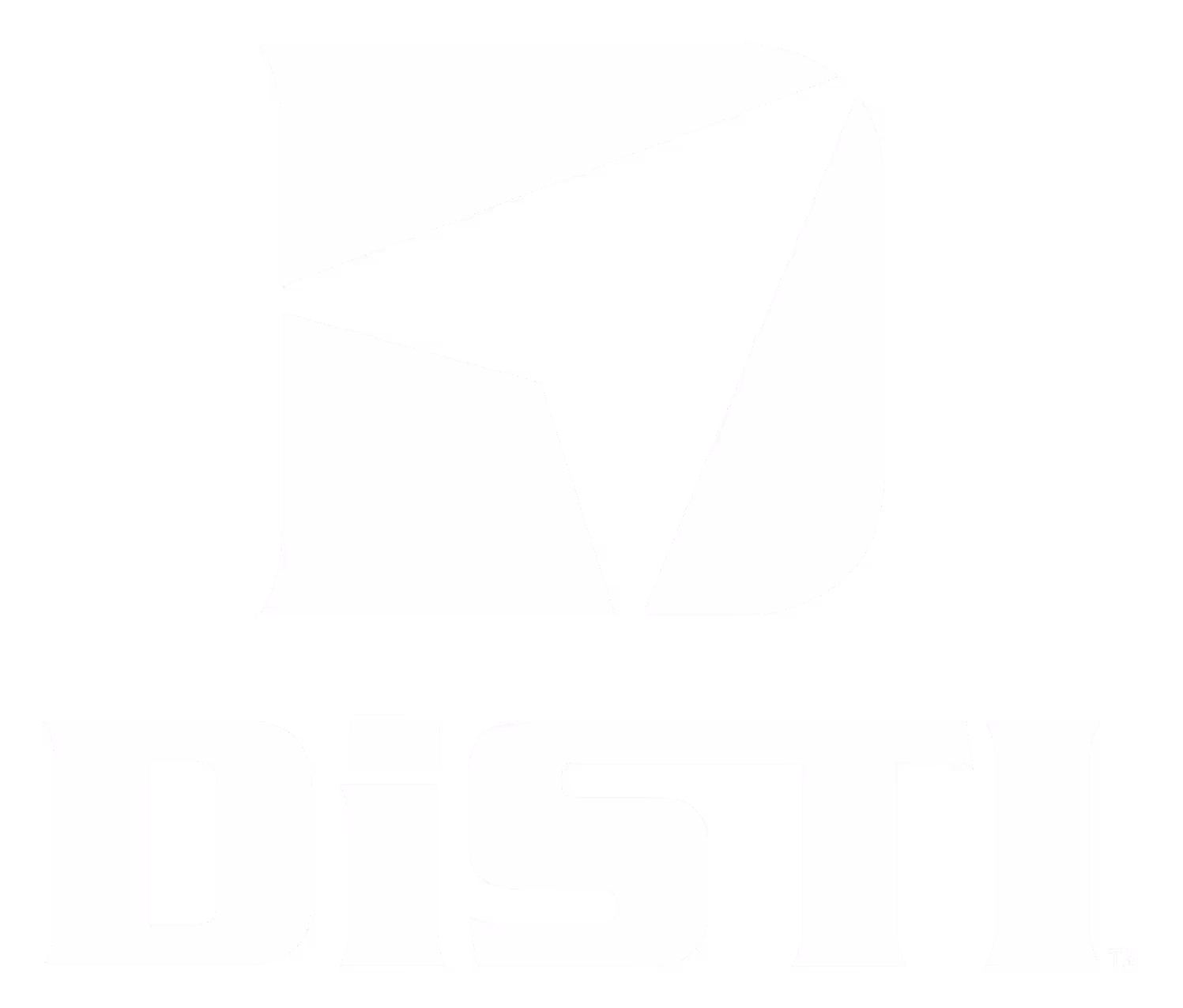 Disti - VERTICAL White Logo