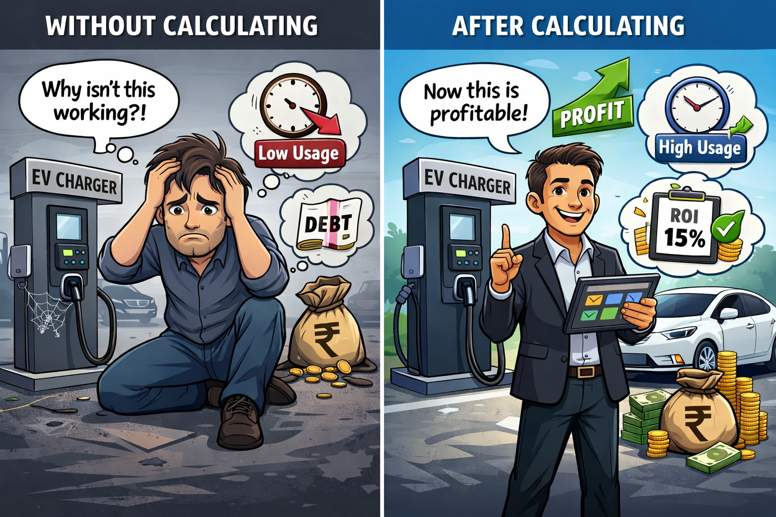 EV Charger ROI Calculator: How to Calculate EV Charging Profitability Before Installing a Charger (2026 Guide)