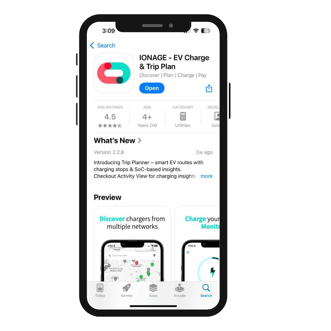 IONAGE the best EV charging app in India