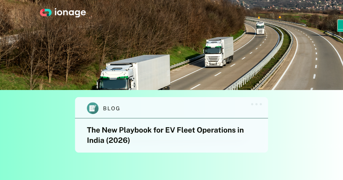 The New Playbook for EV Fleet Operations in India (2026)