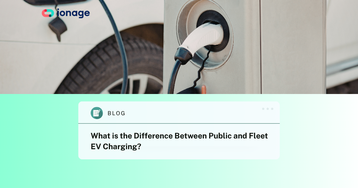 What is the Difference Between Public and Fleet EV Charging?
