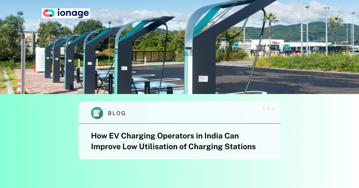 How EV Charging Operators in India Can Improve Low Utilisation of Charging Stations