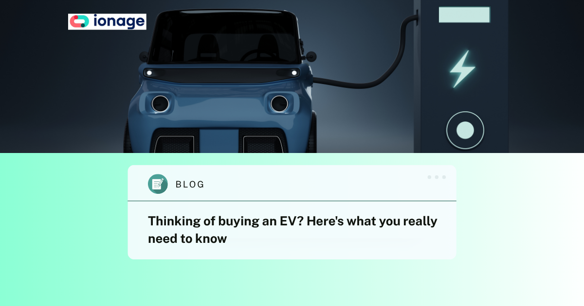 Thinking of buying an EV? Here's what you really need to know