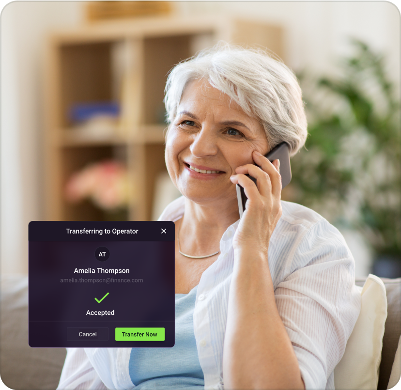 Call Center Warm Transfers