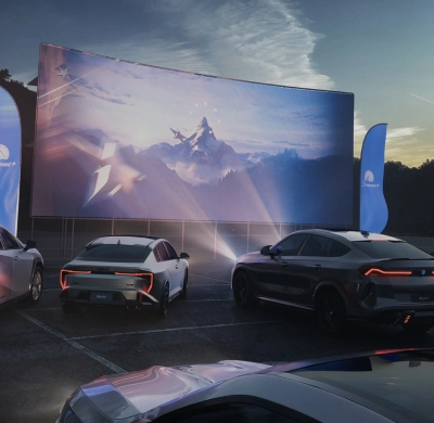 Mixed Reality: Mixed Reality video example blending CGI animation with real-world footage.