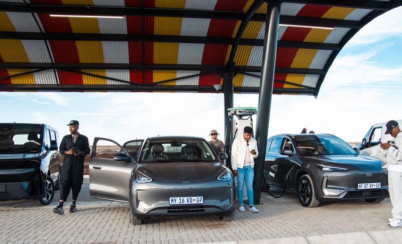 South Africa’s CHARGE launches off-grid EV stations