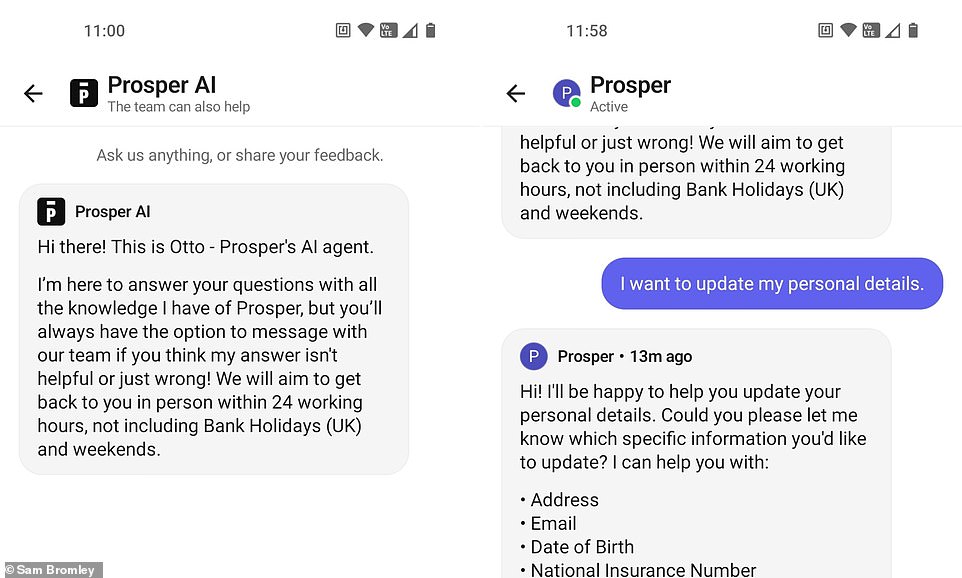 NOT a man called Otto: An AI agent answers your questions in the first instance