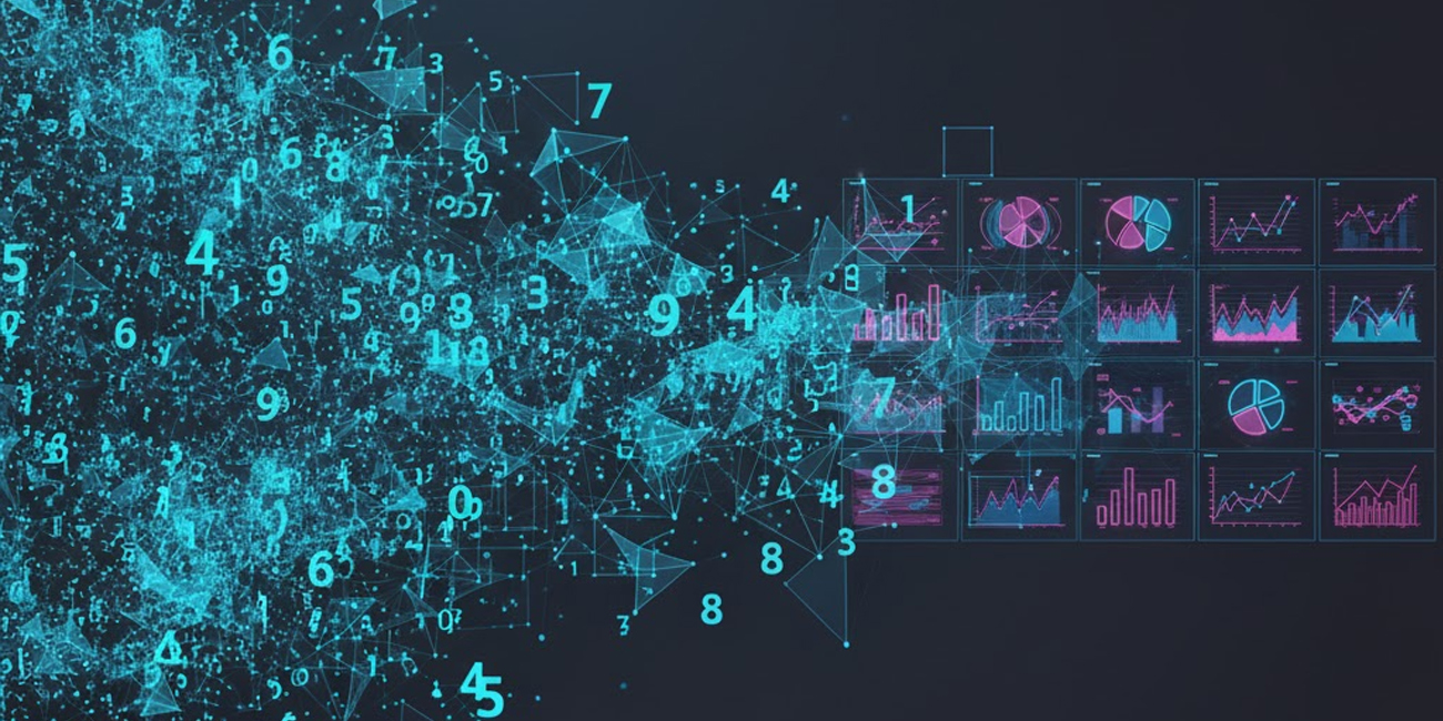 Cover illustration for the article "Capital IQ Data to Credibility: Turning Raw Numbers into Actionable Slides"