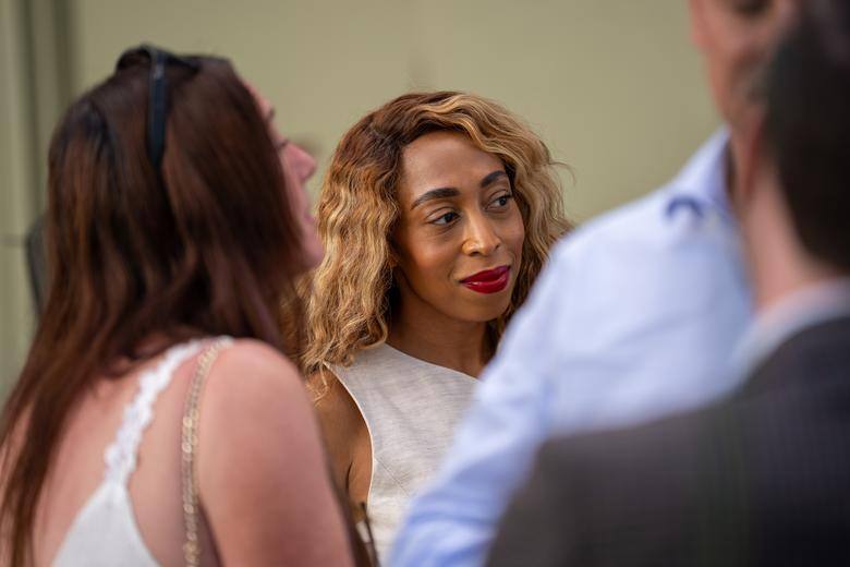 Guests in conversation at an A305 event