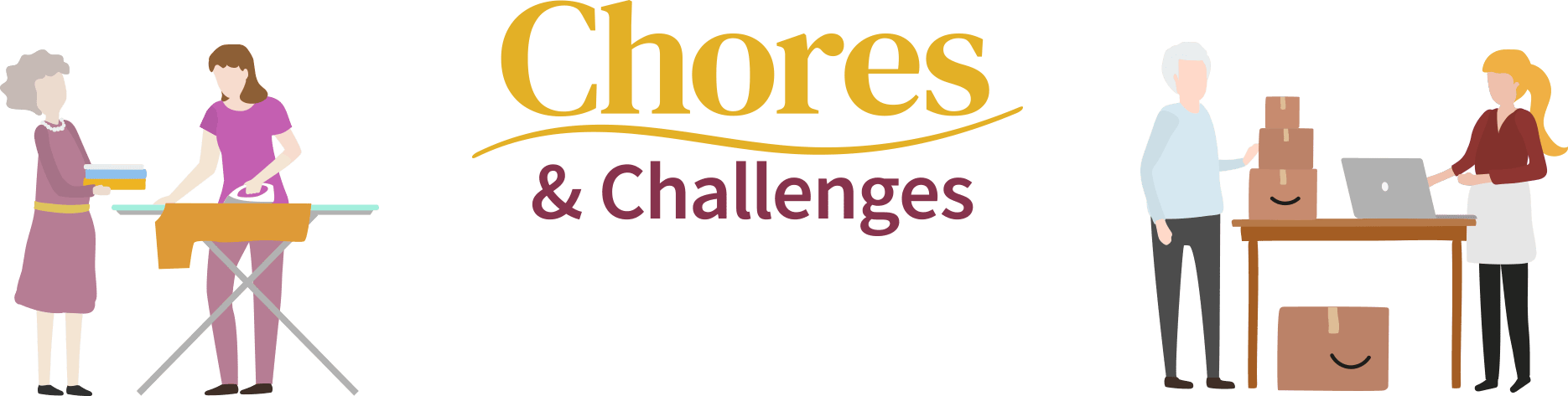 Hatha Helpers hero image with logo and graphics