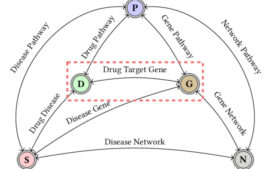 Biomedical knowledge graph.