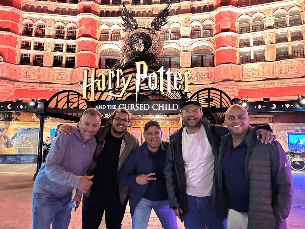 Gridmate team at Harry Potter show