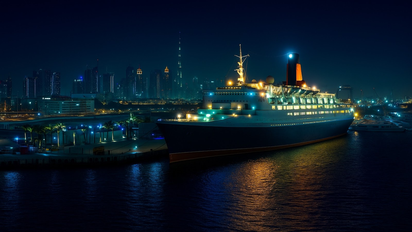 Queen Elizabeth 2 Winter Wonderland