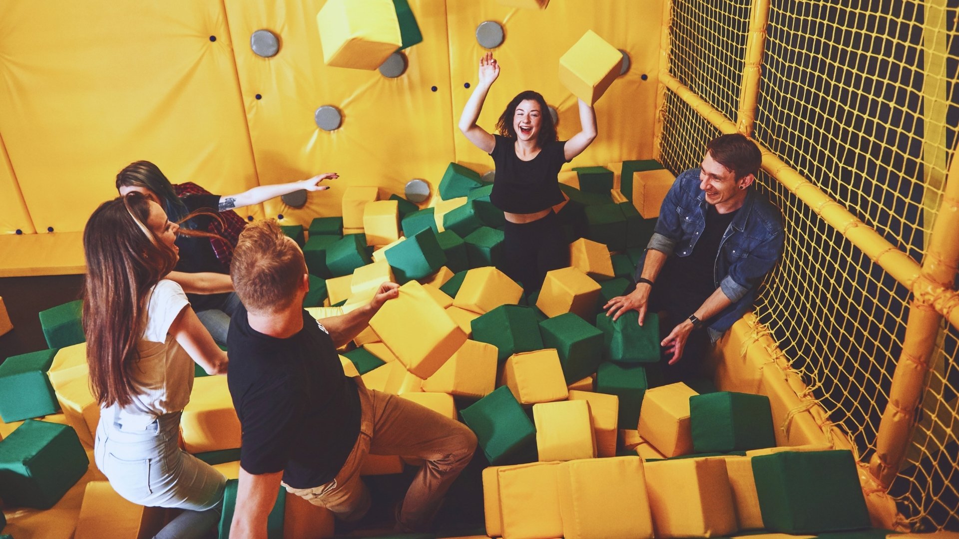 Indoor Trampoline Adventure