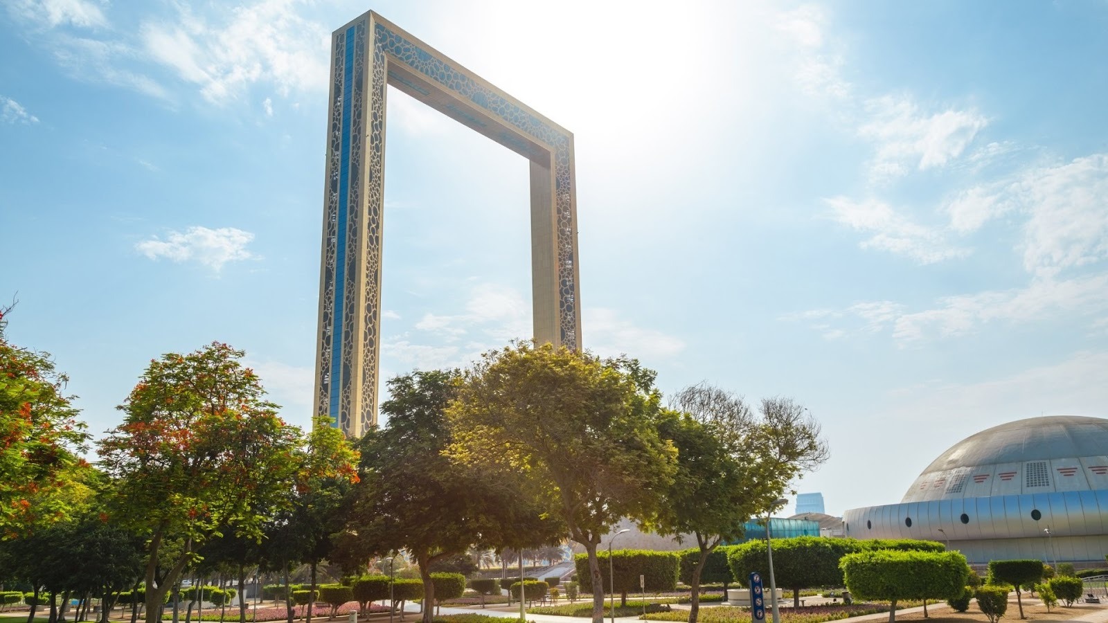 The Viewing Point at Dubai Frame Park