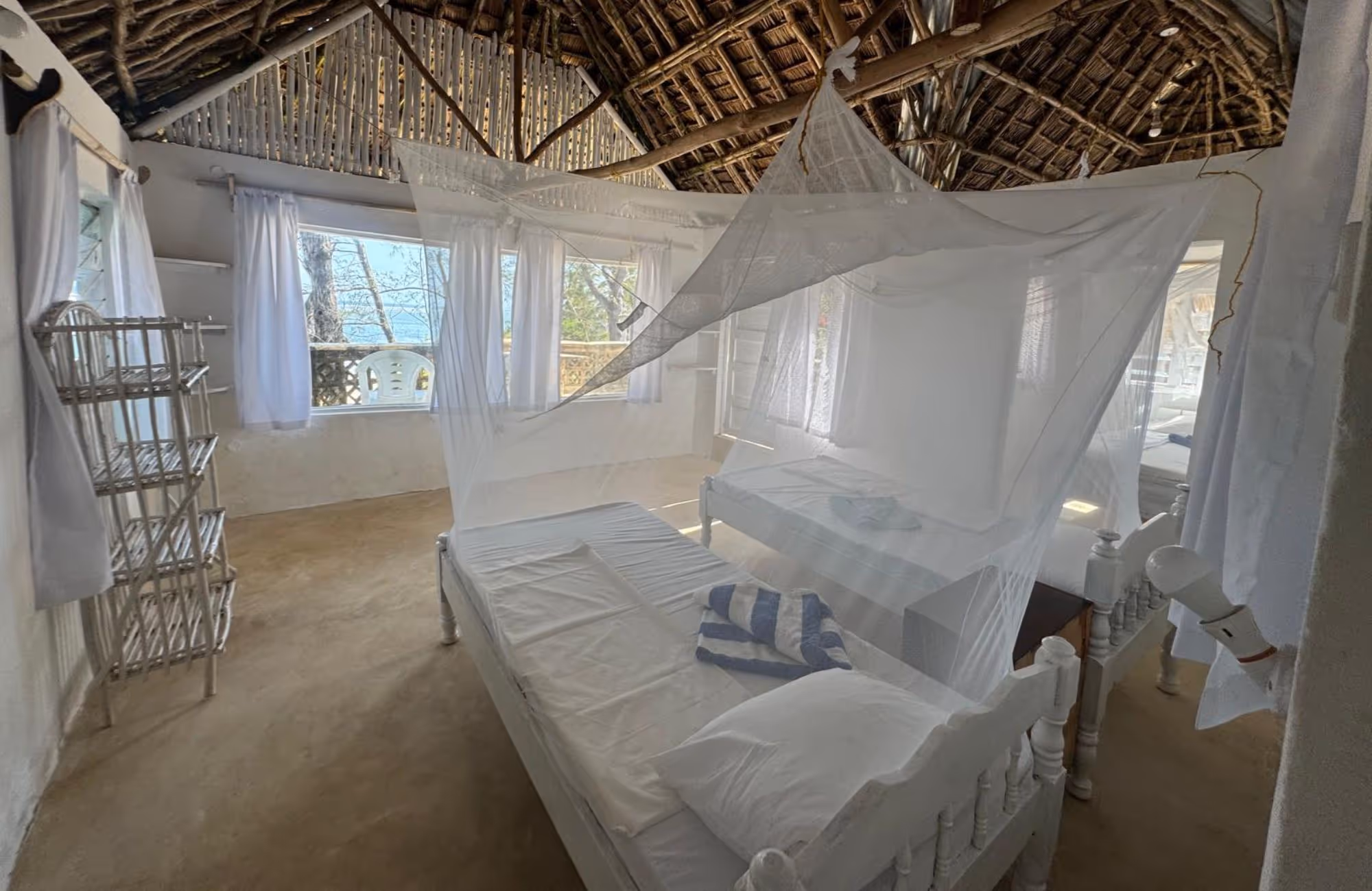 kenya gap year volunteering accommodation bedroom