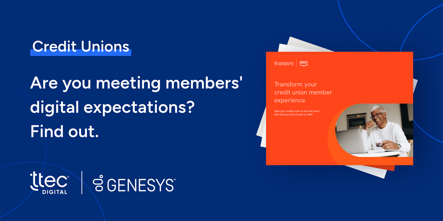 Thumbnail of "Transforming your credit union member experience" eBook.