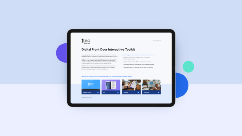 Resources card digital front door interactive toolkit
