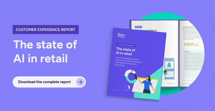 CX report: The state of AI in retail Feature Image