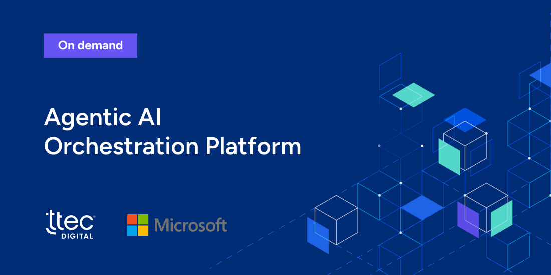 TTEC Digital + Microsoft - Agent AI Orchestration Platform