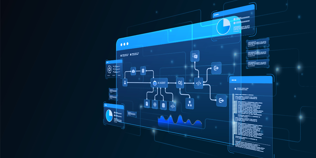 AI server workflow visualization