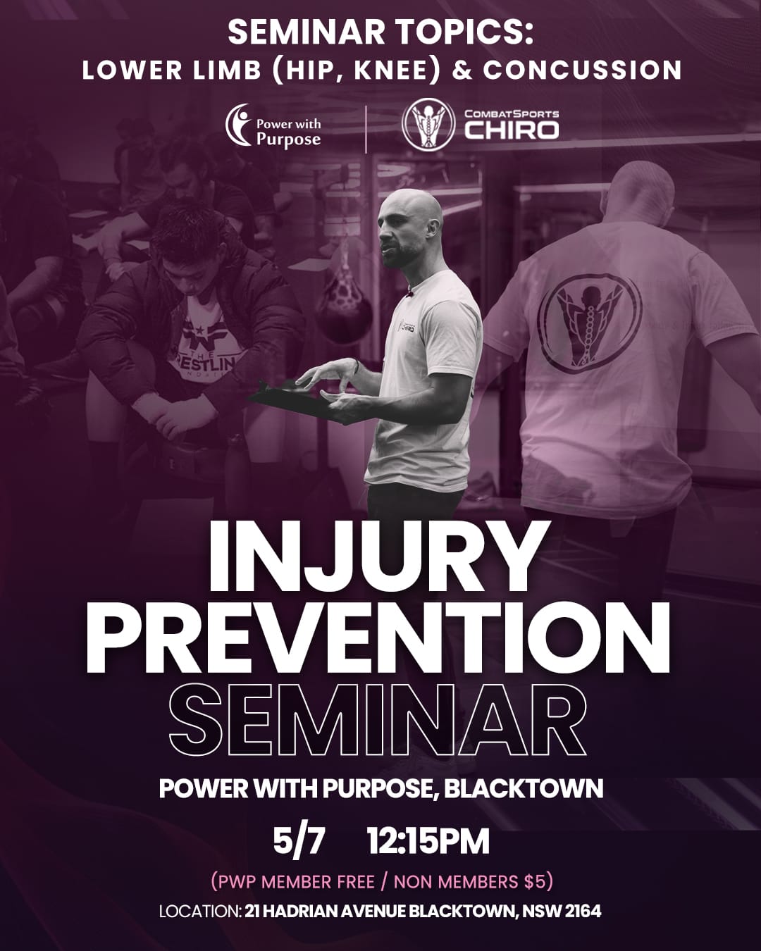 Combat SPorts Chiro & Power With Purpose: Taekwondo