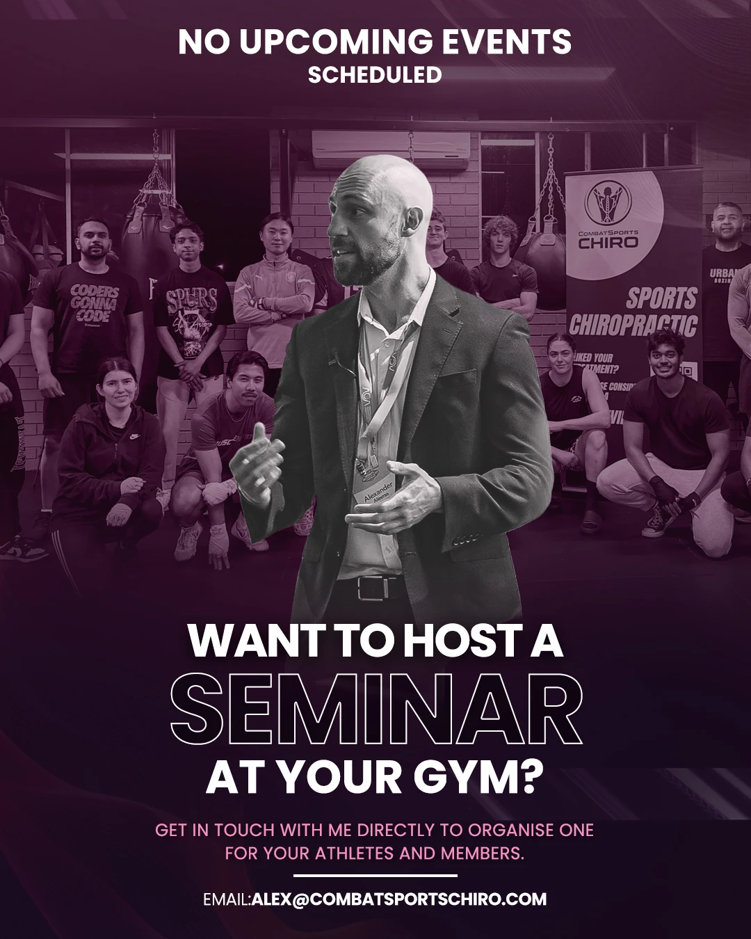 Host a CSC Seminar at Your Gym – Contact Us to Learn More
