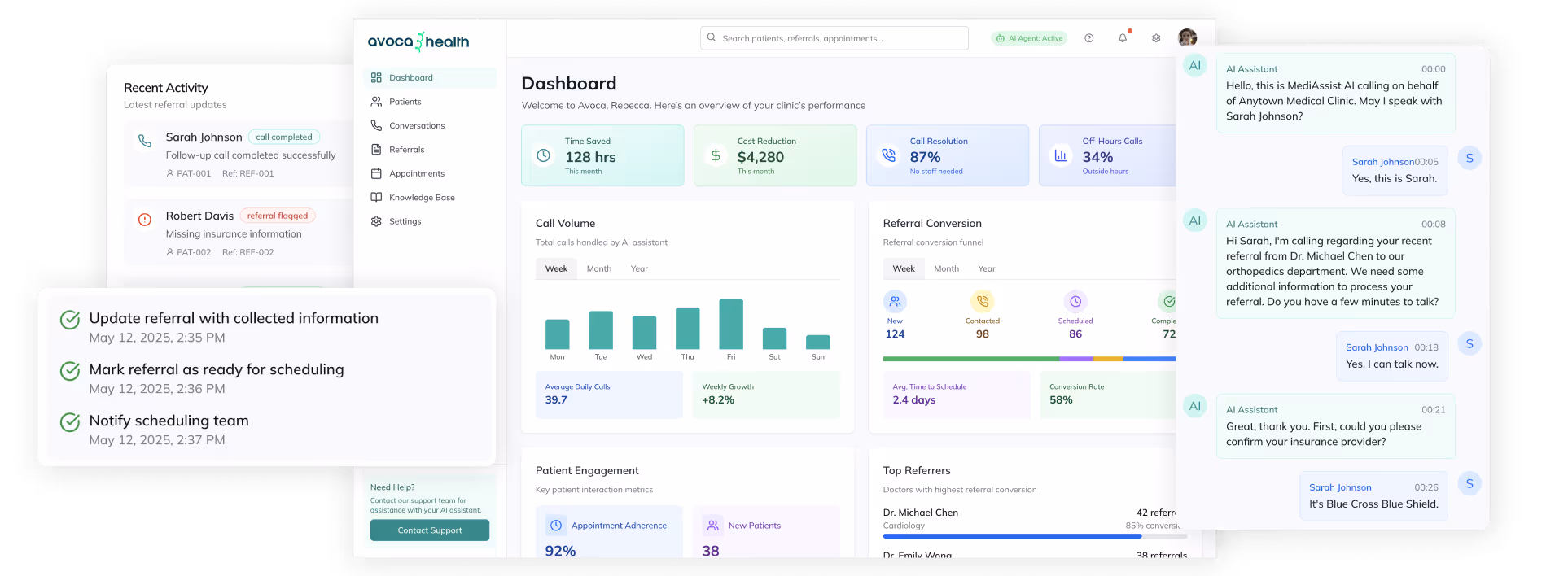 AI system automating radiology appointment bookings and pre-scan instructions