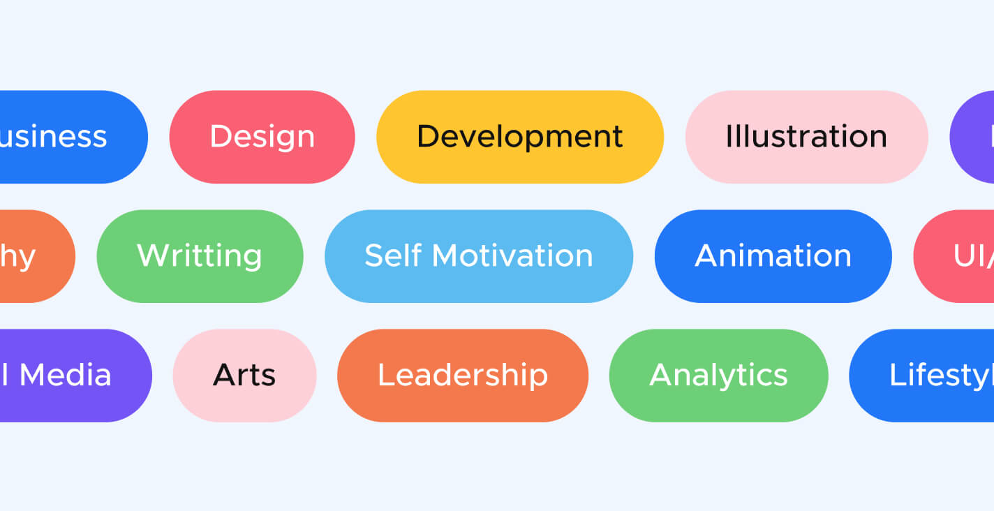 50+ Categories - eLearner X Webflow Template