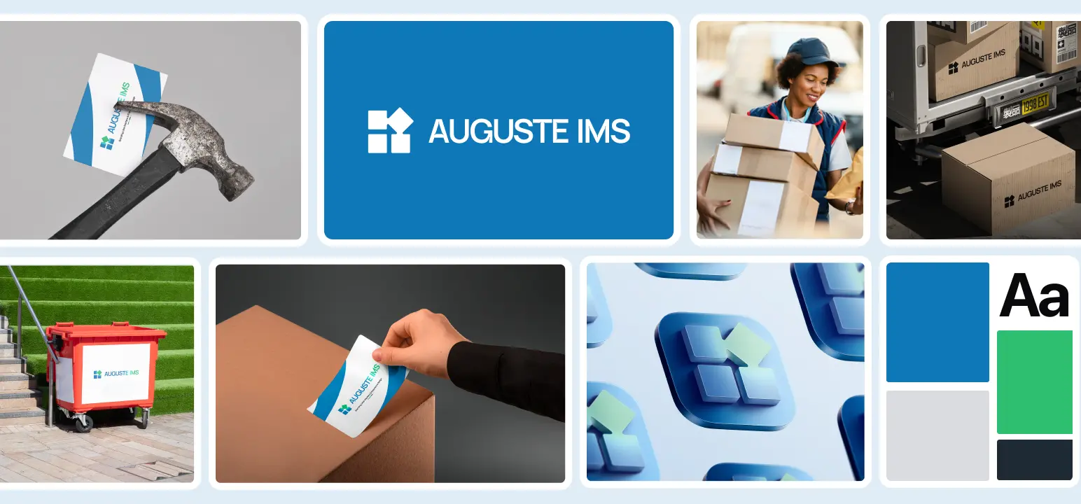 Nouvelle identité visuelle et branding d’Auguste IMS pour renforcer la crédibilité et l’image de marque