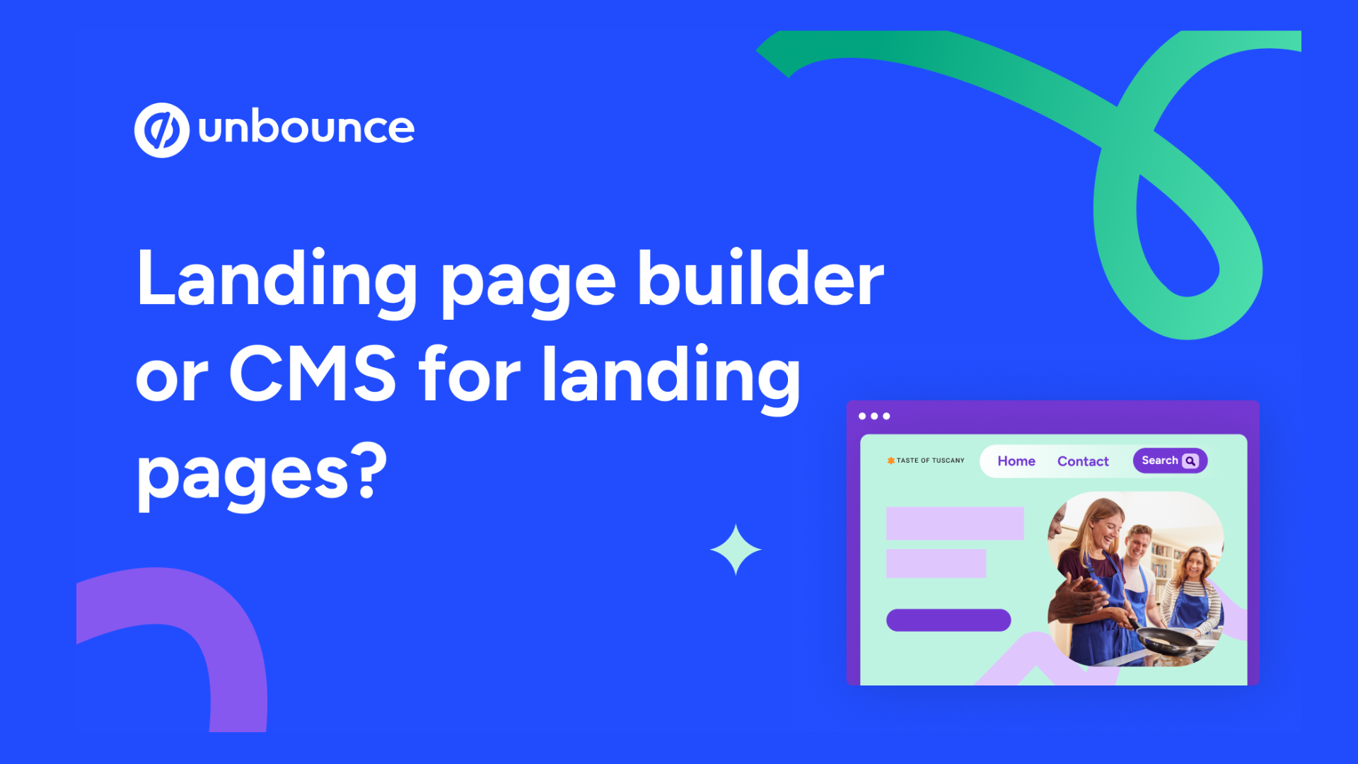 Should You Use a Landing Page Builder or Your Website Builder (CMS)?