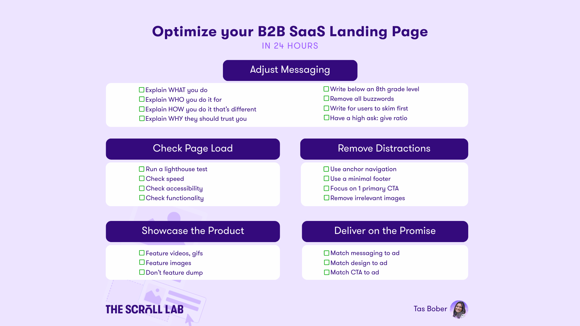 How to Optimize Your B2B Landing Page in 24 Hours