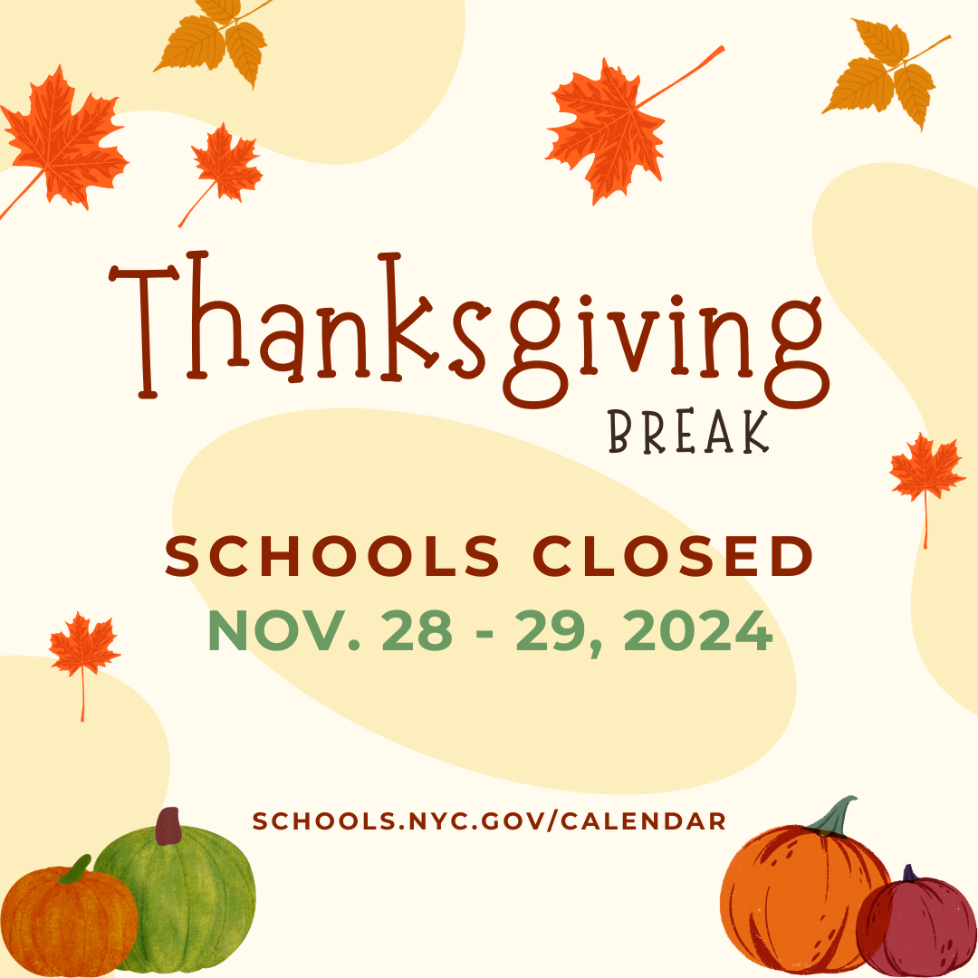Thanksgiving Break schools closed November 28 through 29 2024