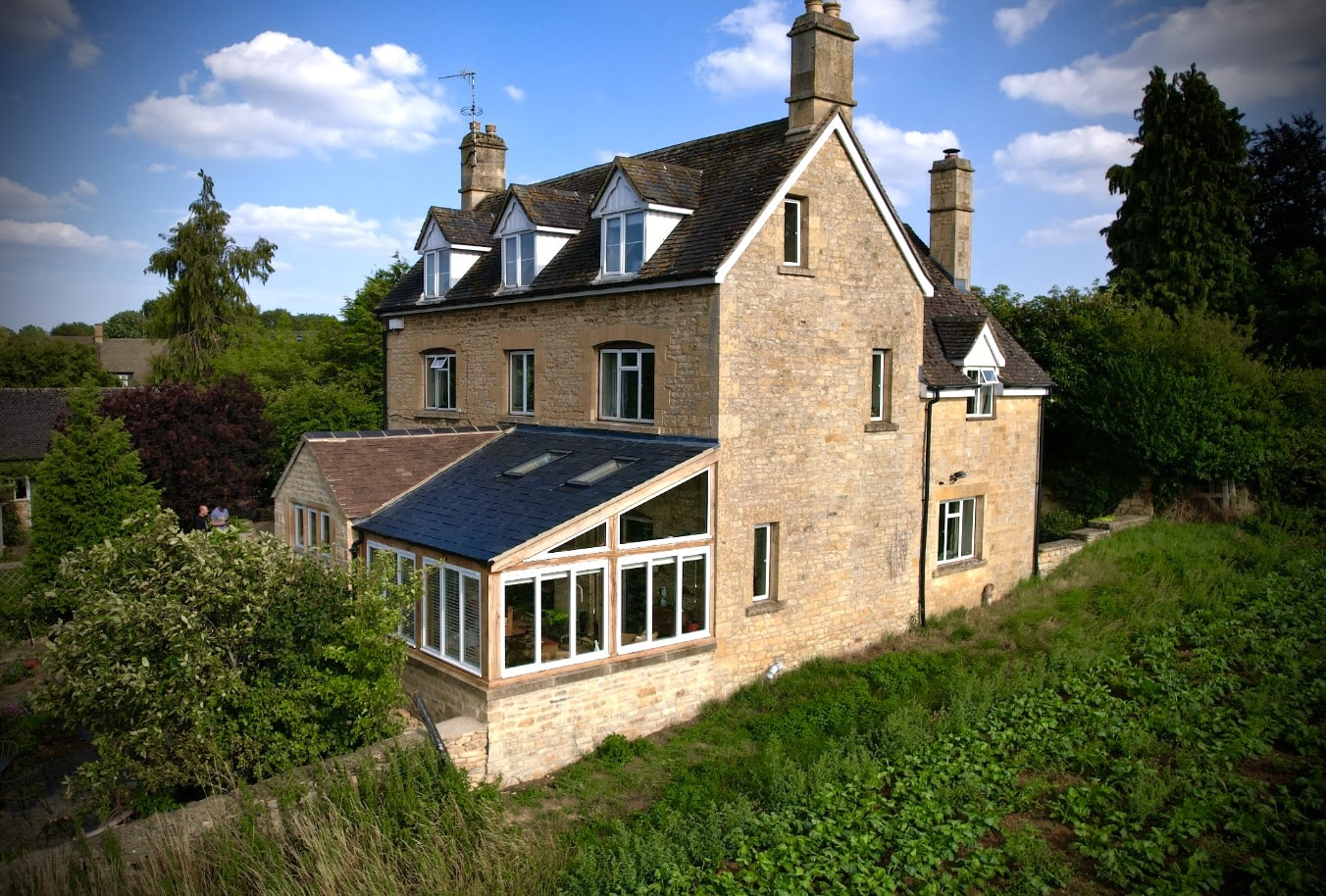 Stone Garden Room Side view - Chipping Campden